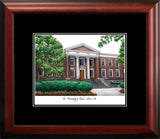 University of Akron Academic Framed Lithograph