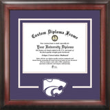 Kansas State Wildcats 11w x 8.5h Spirit Diploma Frame