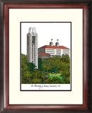 University of Kansas Alumnus Framed Lithogrpah