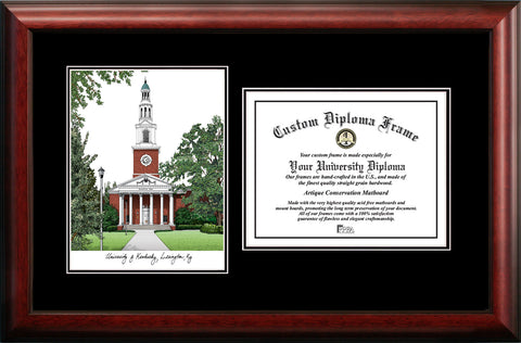 University of Kentucky 11w x 8.5h Diplomate Diploma Frame