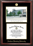 Northern Kentucky University 11w x 8.5h Gold Embossed Diploma Frame with Campus Images Lithograph
