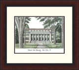 Colorado State University Legacy Alumnus Framed Lithograph