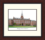 University of Cincinnati Legacy Alumnus Framed Lithogrpah