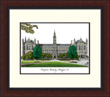 Georgetown University Legacy Alumnus Framed Lithograph