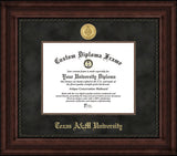 Texas A&M University 16w x 12.5h  Executive Diploma Frame