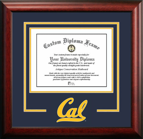 University of California, Berkeley -11w x 8.5h- Spirit -Diploma- Frame