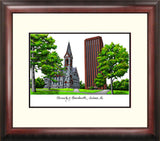 University of Massachusetts Alumnus Framed Lithograph