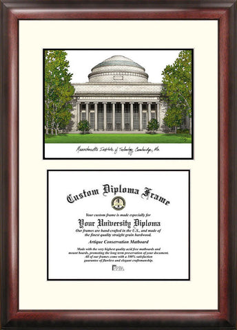 Massachusetts Institute of Technology 11.75w x 9.25h Scholar Diploma Frame