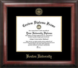 Boston University 14w x 11h Gold Embossed Diploma Frame