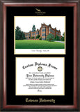 Towson University 14w x 11h Gold Embossed Diploma Frame with Campus Images Lithograph