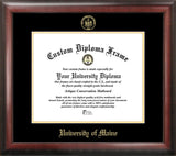 Maine University Gold Embossed Diploma Frame