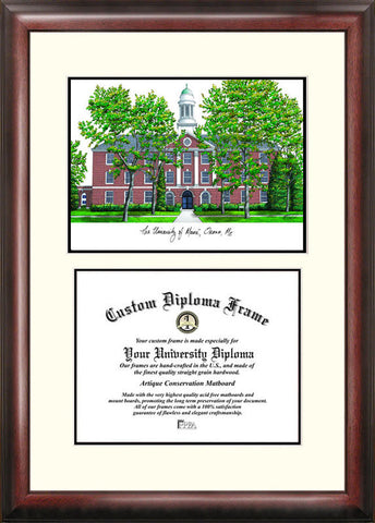 University of Maine 11w x 8.5h Scholar Diploma Frame