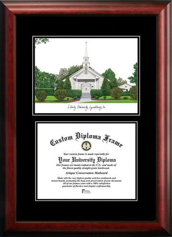 Liberty University Diplomate Diploma Frame
