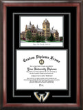 Wayne State University 10w x 8h Spirit Graduate Diploma Frame