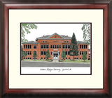 Eastern Michigan University Alumnus Framed Lithograph