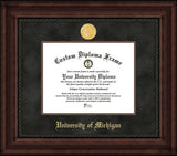 University of Michigan 11w x 8.5h  Executive Diploma Frame