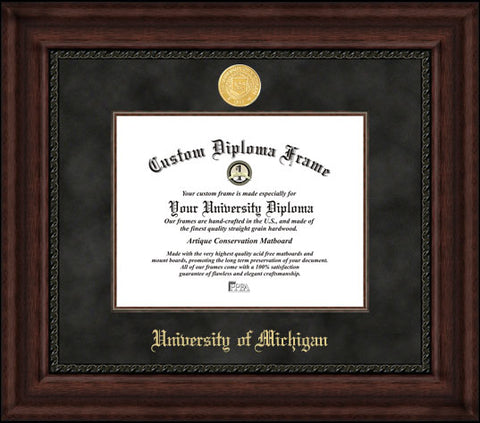 University of Michigan Executive Diploma Frame