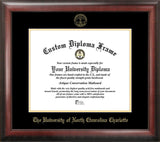 University of North Carolina, Charlotte 14w x 11h Gold Embossed Diploma Frame