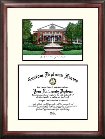 East Carolina University 14w x 11h Scholar Diploma Frame