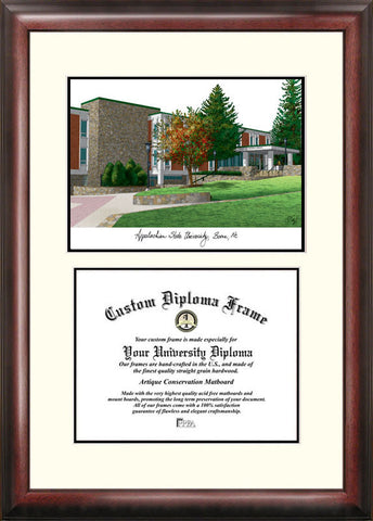 Appalachian State University 11w x 8.5h Scholar Diploma Frame