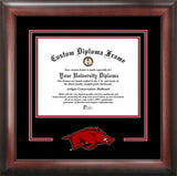 University of Arkansas Razorbacks 11w x 8.5h Spirit Diploma Frame