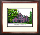 Seton Hall Alumnus Framed Lithograph