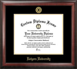 Rutgers University,The State University of New Jersey, 11w x 8.5h Gold Embossed Diploma Frame