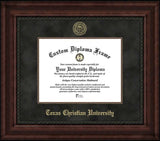 Texas Christian University 11w x 8.5h Executive Diploma Frame