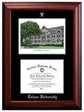 Stephen F Austin 14w x 11h Silver Embossed Diploma Frame with Campus Images Lithograph
