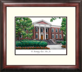 University of Akron Alumnus Framed Lithograph