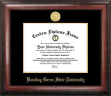 Bowling Green State Gold Embossed Diploma Frame