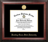 Bowling Green State 11w x 8.5h Gold Embossed Diploma Frame