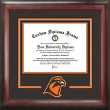 Bowling Green State University 11w x 8.5h Falcons Spirit Diploma Frame