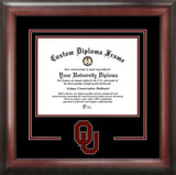 University of Oklahoma  Sooners Spirit Diploma Frame