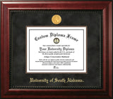 University of South Alabama 11w x 8.5h Executive Diploma Frame