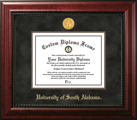 University of South Alabama  Executive Diploma Frame