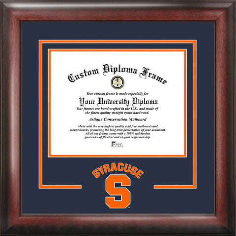 Syracuse Orange 11w x 8.5h Spirit Diploma Frame