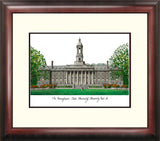 Penn State  University Alumnus Framed Lithograph