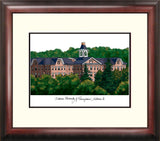 Indiana Univ, PA  Alumnus Framed Lithograph