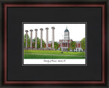 University of Missouri Academic Framed Lithograph
