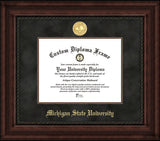 Michigan State 11w x 8.5h Executive Diploma Frame