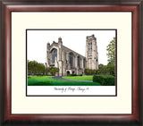 University of Chicago Alumnus Framed Lithograph