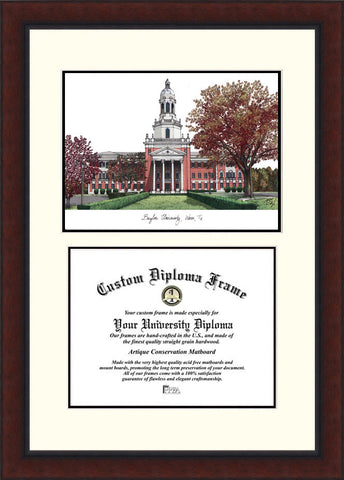 Baylor University 14w x 11h Legacy Scholar Diploma Frame