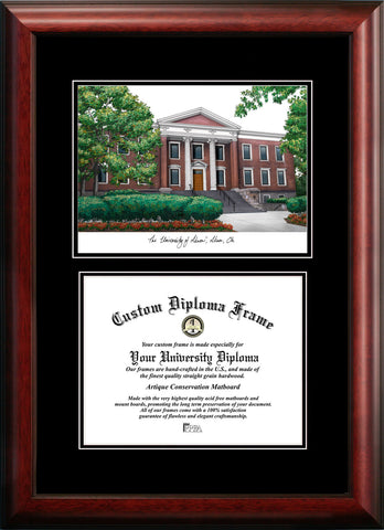 University of Akron 11"w x 8.5"h  Diplomate Diploma Frame