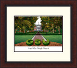 Georgia Southern Legacy Alumnus Framed Lithograph