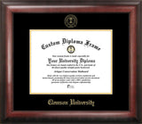 Clemson University 11w x 8.5h Gold Embossed Diploma Frame