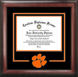 Clemson University 11w x 8.5h Spirit Diploma Frame