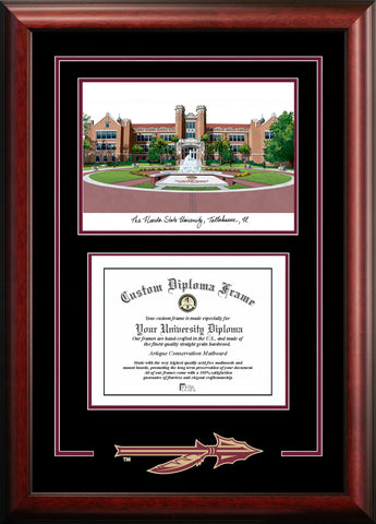 Florida State University Spirit Graduate Diploma Frame
