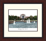 University of Houston Legacy Alumnus Framed Lithogrpah