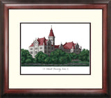 St. Edward's University Alumnus Framed Lithograph